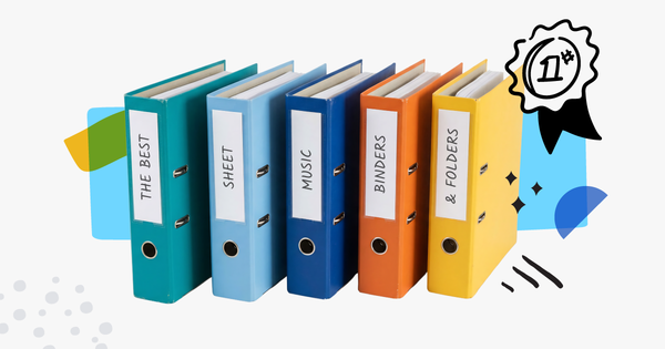 The Best Sheet Music Binders and Folders