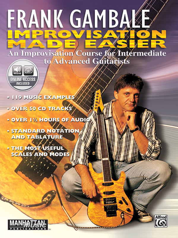 Frank Gambale: Improvisation Made Easy: An Improvisation Course for Intermediate to Advanced Guitarists Sheet Music Preview