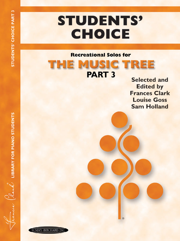 The Music Tree: Students' Choice, Part 3 Cover Image