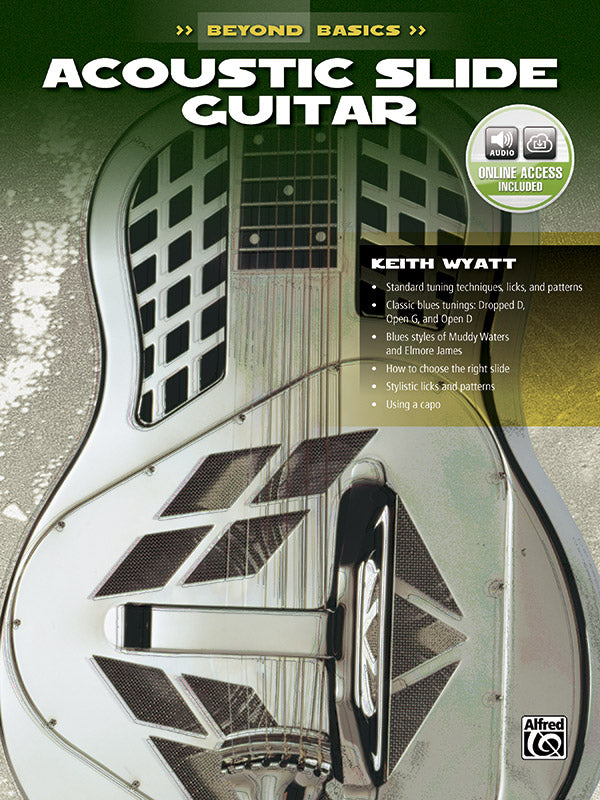 Beyond Basics: Acoustic Slide Guitar Sheet Music Preview
