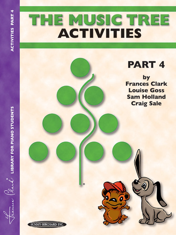 The Music Tree: Activities Book, Part 4 Sheet Music Preview