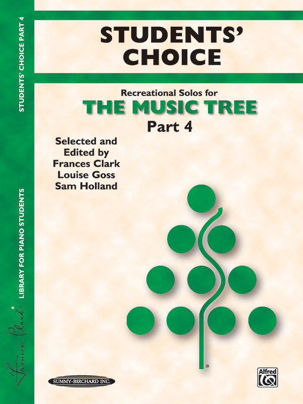 The Music Tree: Students' Choice, Part 4 Sheet Music Preview