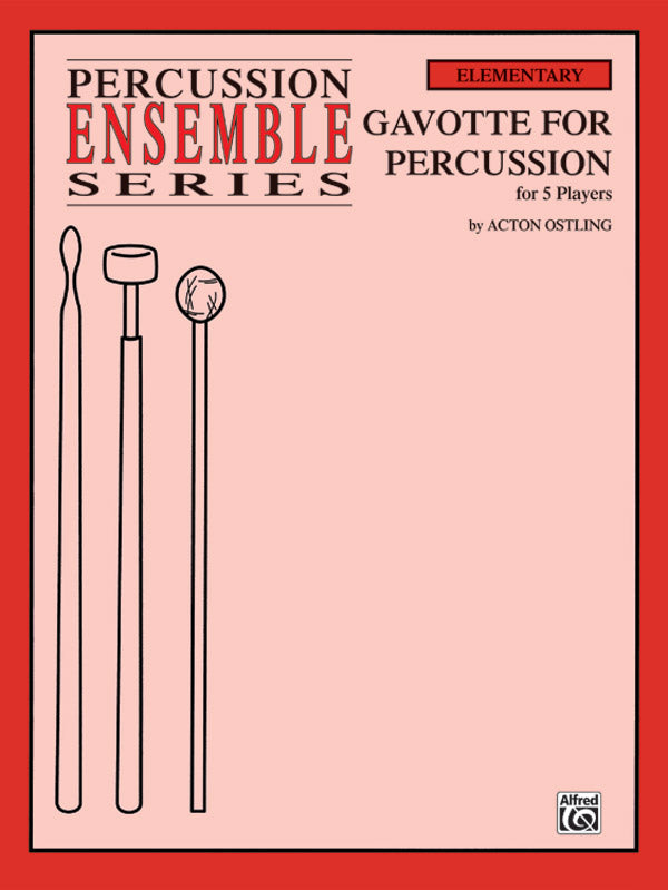 Gavotte for Percussion Cover Image