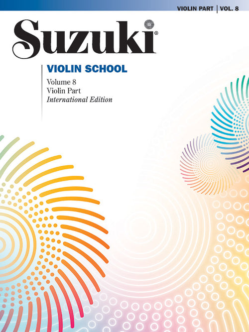 Suzuki Violin School, Volume 8 Cover Image