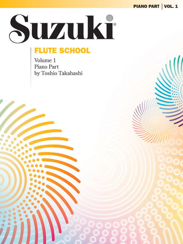 Suzuki Flute School, Piano Part, Volume 1  Cover Image