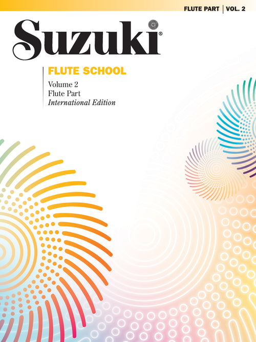 Suzuki Flute School, Volume 2 (International Edition) Cover Image