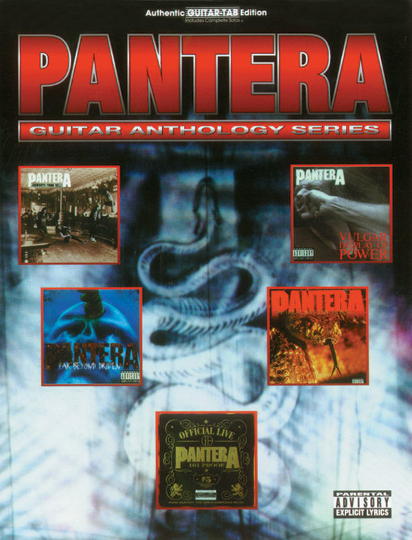 Pantera: Guitar Anthology Series Cover Image