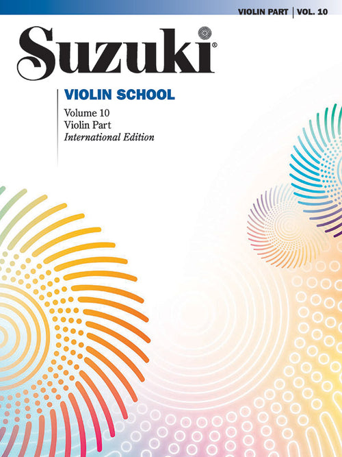 Suzuki Violin School, Volume 10 Cover Image