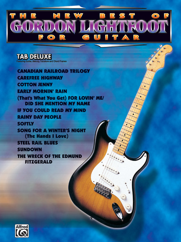The New Best of Gordon Lightfoot for Guitar Cover Image