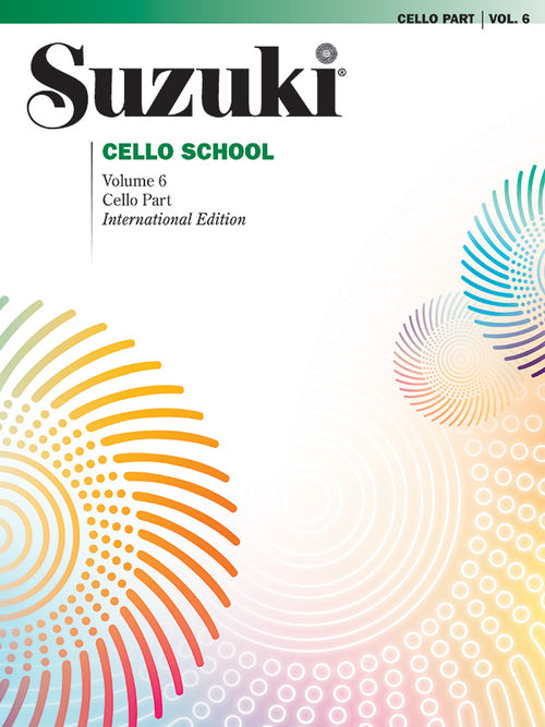 Suzuki Cello School, Volume 6 Cover Image