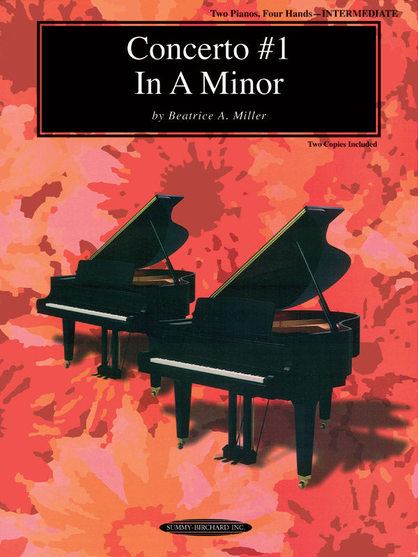 Concerto #1 in A Minor - Piano Duo (2 Pianos, 4 Hands) Sheet Music Preview