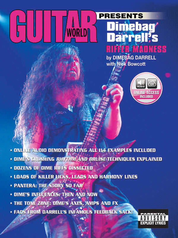 Guitar World Presents Dimebag Darrell's Riffer Madness Sheet Music Preview