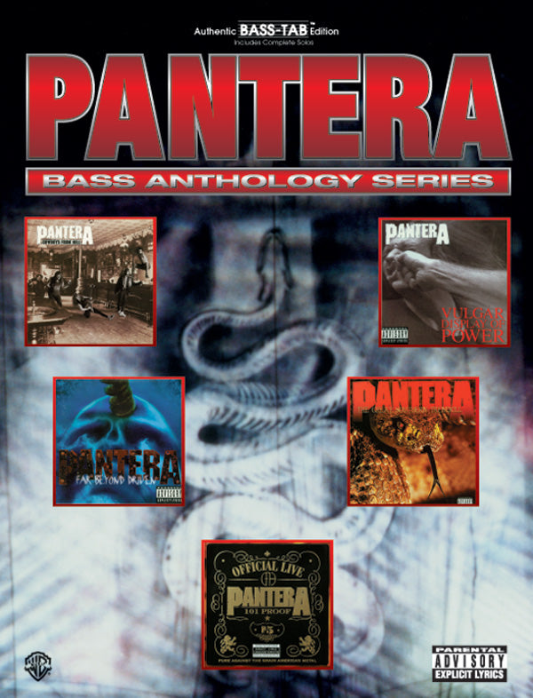 Pantera: Bass Anthology Series Cover Image