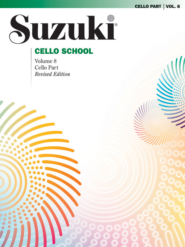 Suzuki Cello School, Volume 8 Cover Image