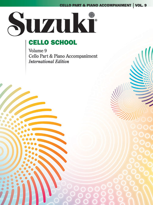 Suzuki Cello School, Volume 9 Cover Image