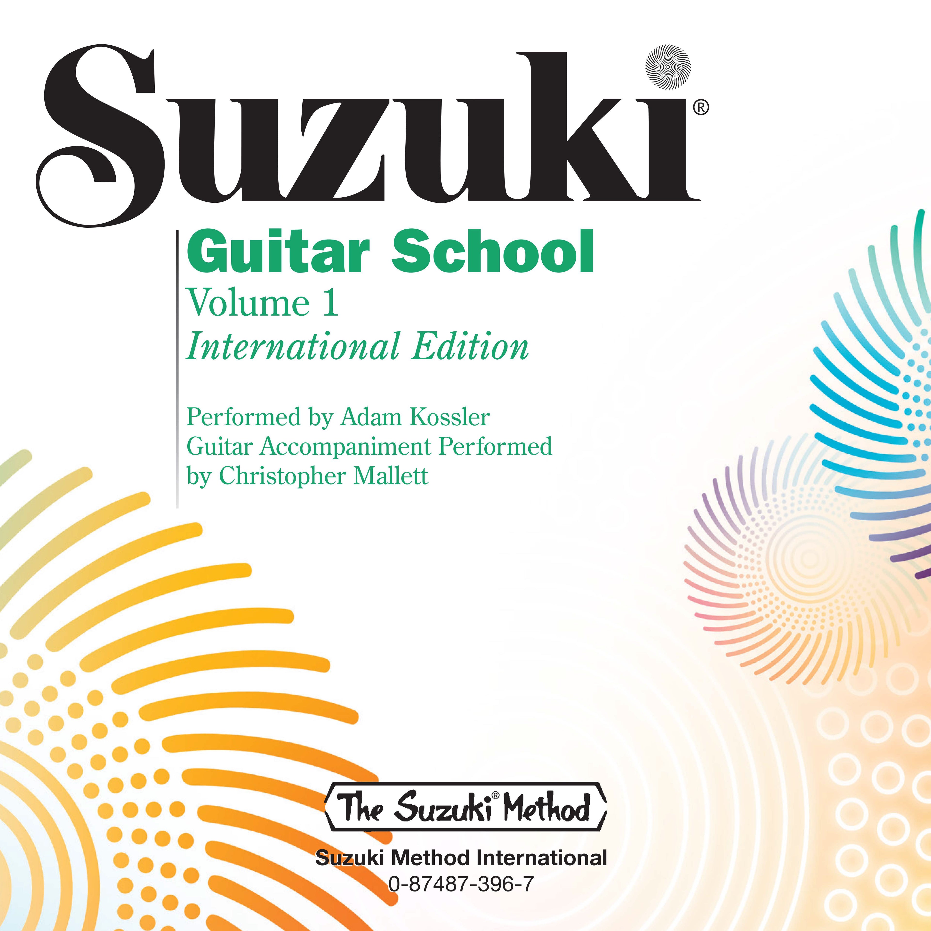 Suzuki Guitar School CD, Volume 1 (Revised) Cover Image