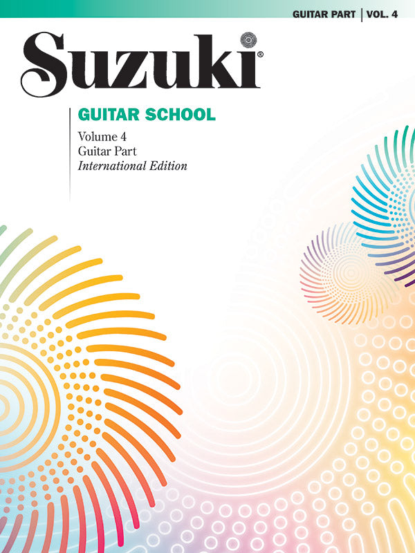 Suzuki Guitar School Guitar Part, Volume 4 (International) Cover Image