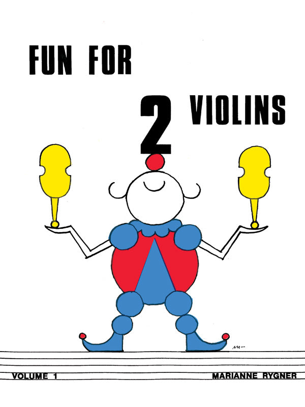 Fun for 2 Violins, Volume 1 Cover Image
