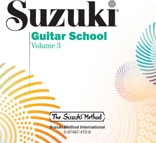 Suzuki Guitar School CD, Volume 3 Cover Image
