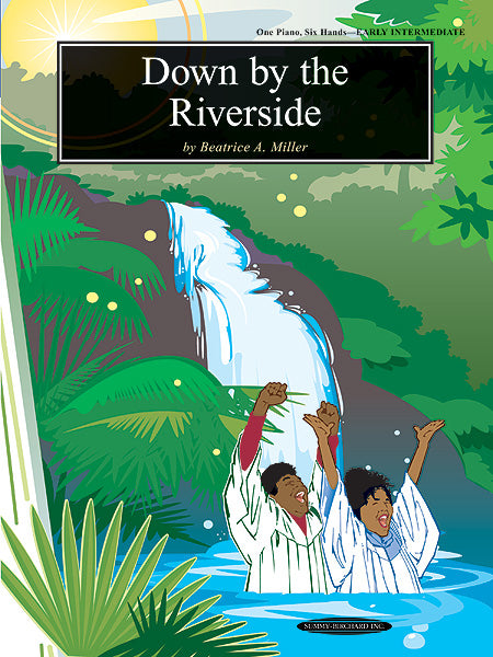 Down by the Riverside - Piano Trio (1 Piano, 6 Hands) Sheet Music Preview