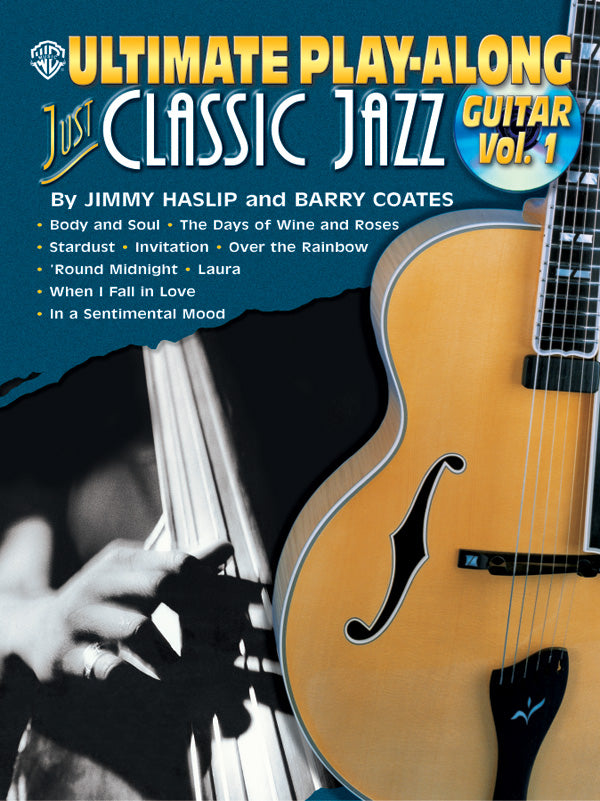 Ultimate Play-Along Guitar: Just Classic Jazz, Volume 1 Cover Image