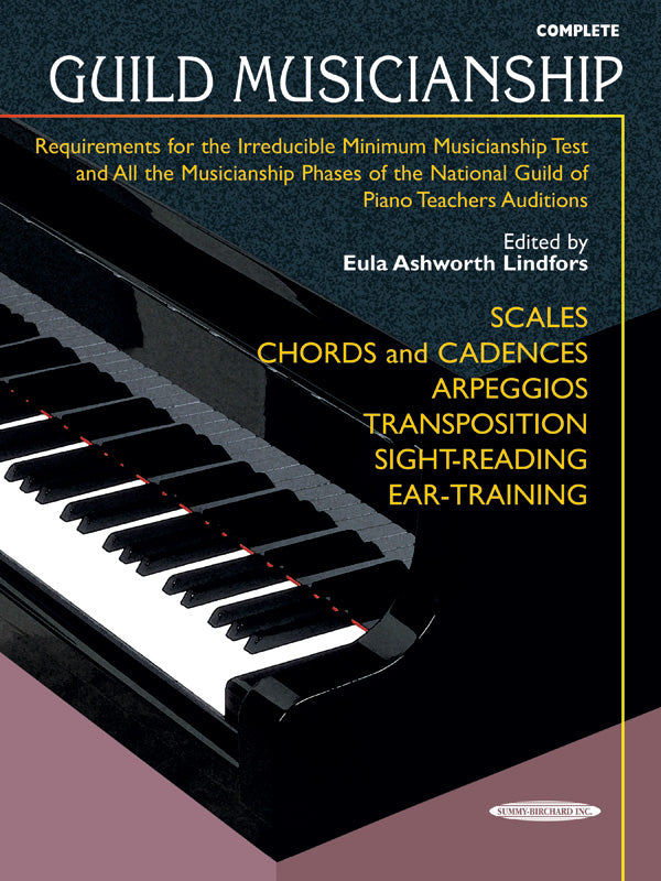 Guild Musicianship (Complete): Requirements for the Irreducible Minimum Musicianship Test and All the Musicianship Phases of the National Guild of Piano Teachers Auditions Sheet Music Preview