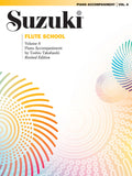 Suzuki Flute School, Piano Acc., Volume 8 (Revised) Cover Image