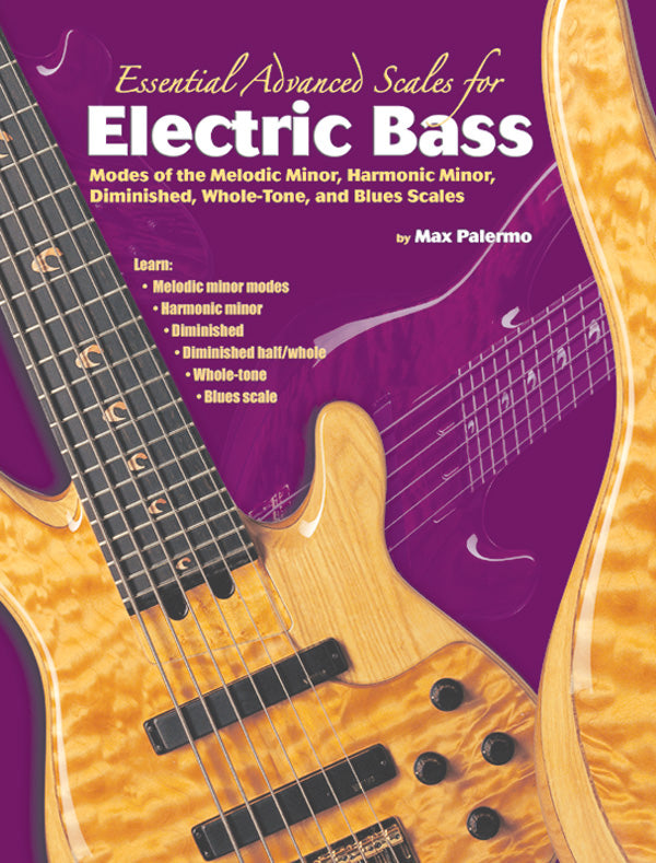 Essential Advanced Scales for Electric Bass Cover Image