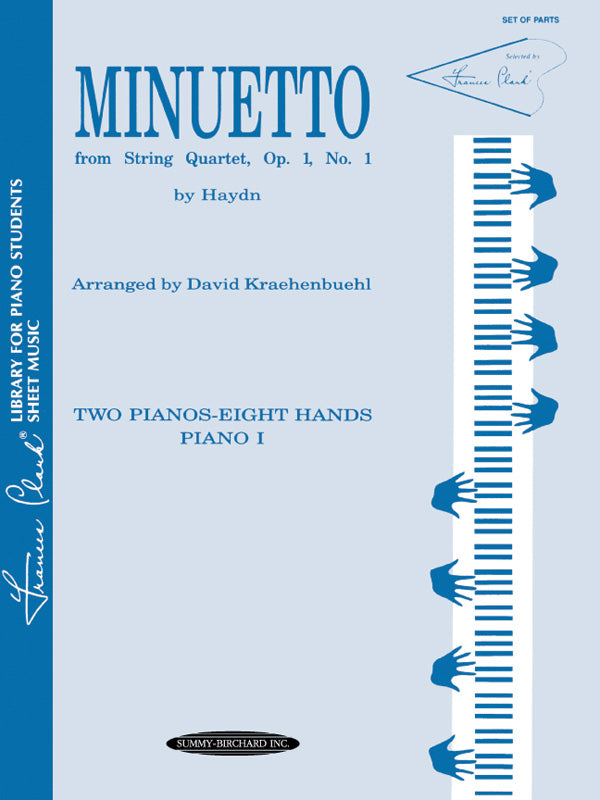 Minuetto from String Quartet, Opus 1, No. 1 Cover Image