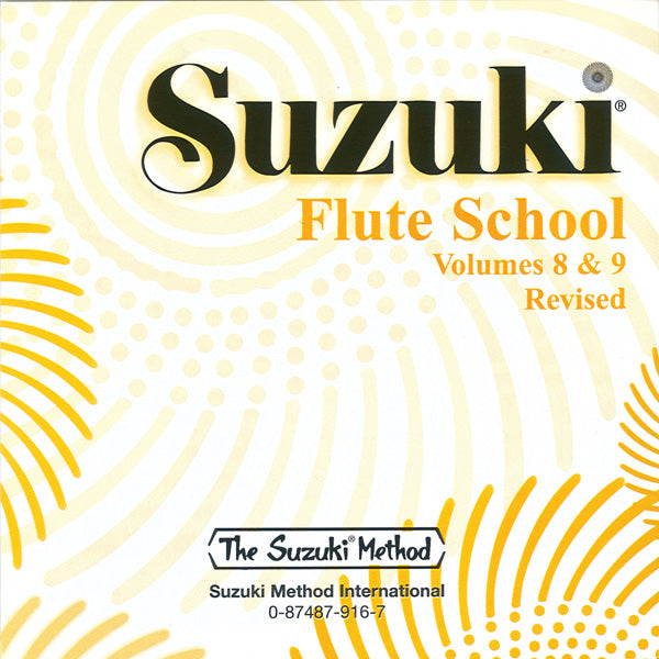 Suzuki Flute School CD, Volumes 8 & 9 (Revised) Cover Image