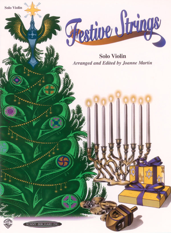 Festive Strings for Solo Instruments Cover Image