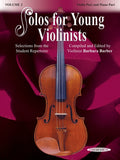 Solos for Young Violinists Violin Part and Piano Acc., Volume 2 Cover Image