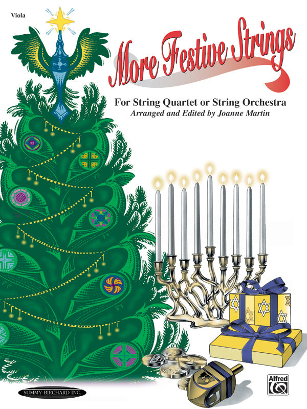 More Festive Strings for String Quartet or String Orchestra Cover Image