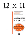 12 x 11: Piano Music of 20th Century America Cover Image
