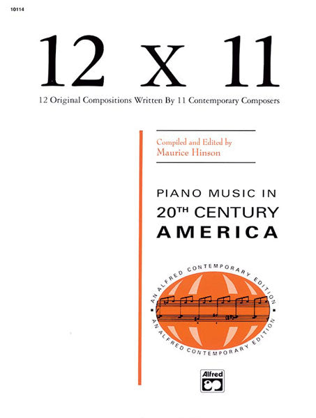 12 x 11: Piano Music of 20th Century America Cover Image