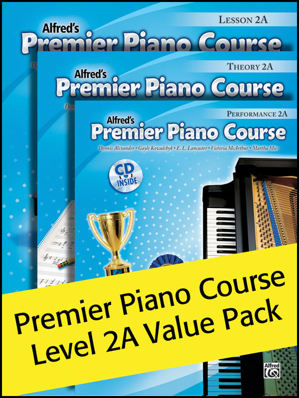 Premier Piano Course, Lesson, Theory & Performance 2A (Value Pack) Cover Image