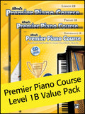 Premier Piano Course, Lesson, Theory & Performance 1B (Value Pack) Cover Image