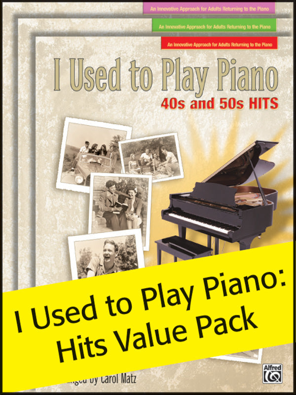 I Used to Play Piano: Hits (Value Pack) Cover Image