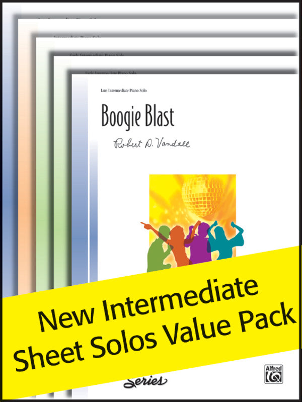 New Intermediate Original Sheet Solos 2008 (Value Pack) Cover Image