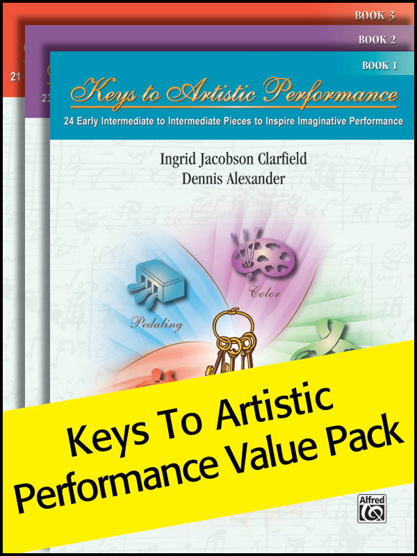 Keys to Artistic Performance 1-3 (Value Pack) Cover Image