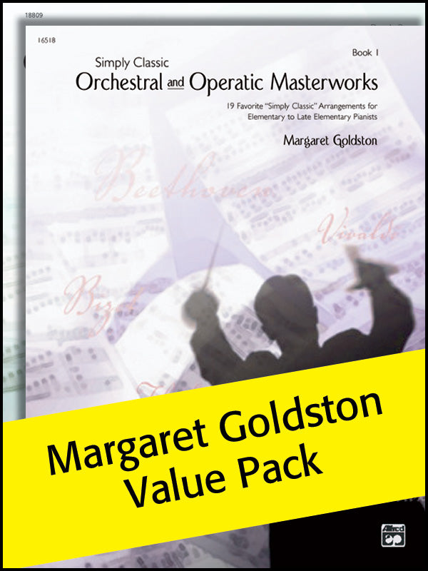 Simply Classic Orchestral and Operatic Masterworks 1-2 (Value Pack) Cover Image
