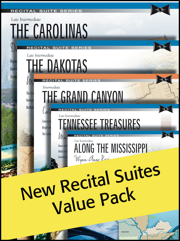 New Recital Suites 2010 (Value Pack) Cover Image