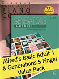 Alfred's Basic Adult 1 (Value Pack) Cover Image