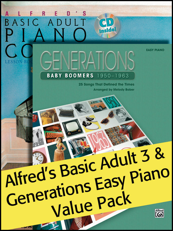 Alfred's Basic Adult 3 (Value Pack) Cover Image