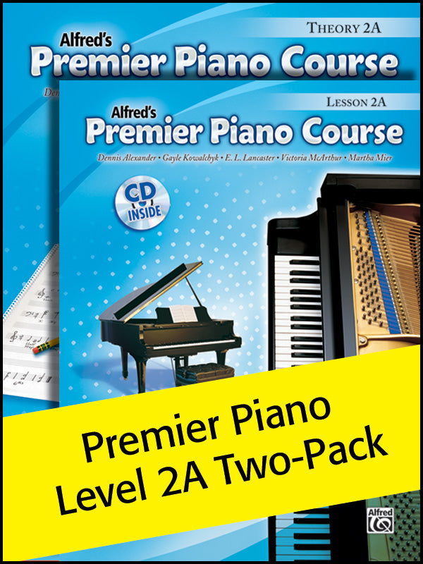 Premier Piano Course, Lesson & Theory 2A (Value Pack) Cover Image