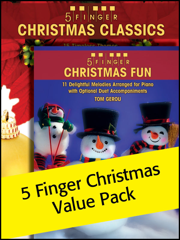 5 Finger Christmas (Value Pack) Cover Image