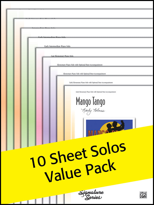 New Sheet Solos 2011 (Value Pack) Cover Image