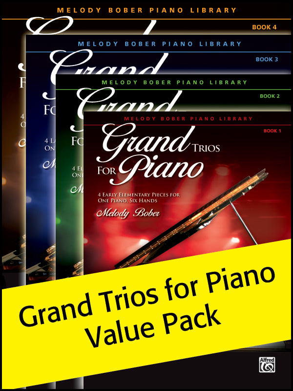 Grand Trios for Piano 1-4 (Value Pack) Cover Image