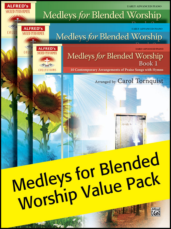 Medleys for Blended Worship 1-3 (Value Pack) Cover Image