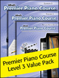 Premier Piano Course, Lesson, Theory & Pop Hits 3 (Value Pack 2012) Cover Image